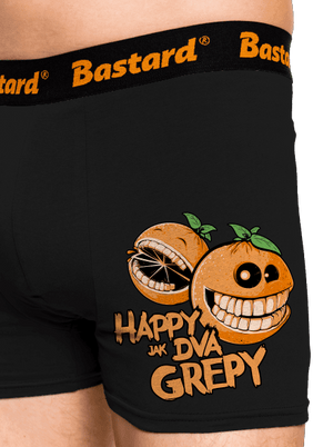 Happy grepy boxerky Black