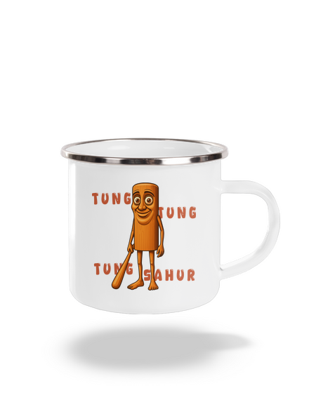 Tung Tung Tung Sahur – Italian Brainrot plecháčik White