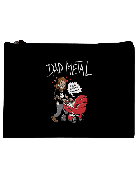 Dad metal taštička Black