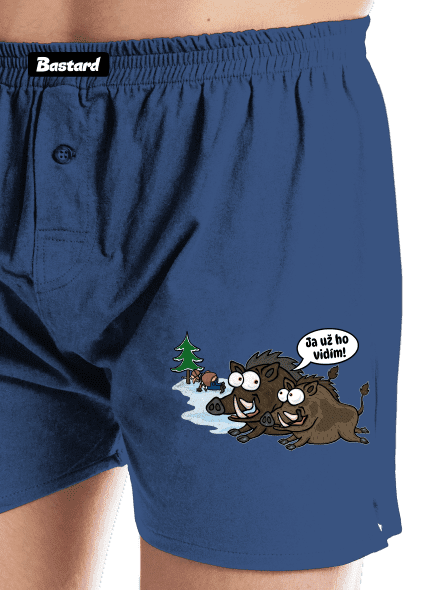 Ja už ho vidím pánske trenky Blue
