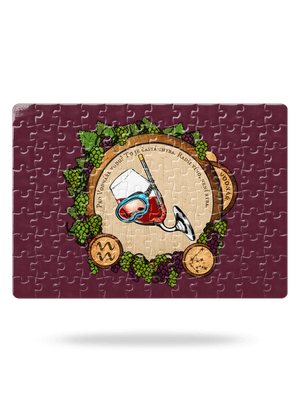 Vínny horoskop: Vodnár puzzle White