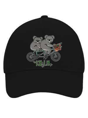 Koalo šiltovka baseballka Black