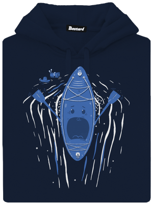 Ahhhh! pánska mikina klokanka Navy