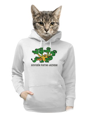 dámska mikina klokanka