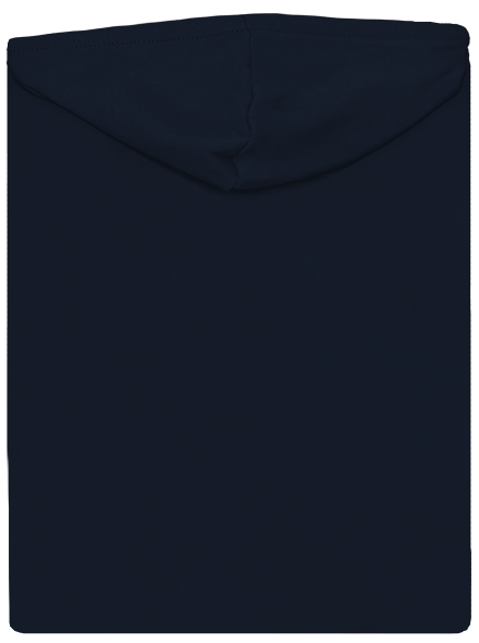 Bez potlače dámska mikina na zips Navy Mal