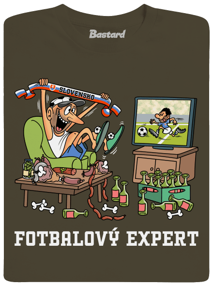 Futbalový expert pánske dlhý rukáv Urban Khaki