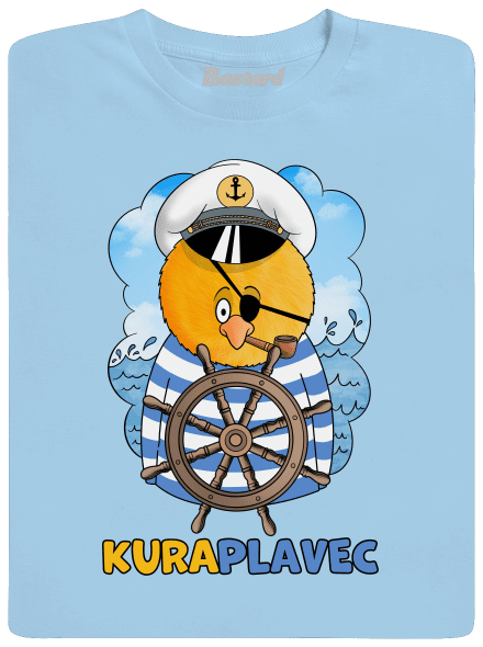 Kuraplavec detské tričko Sky Blue
