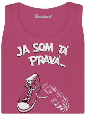 Hľadám tú pravú dámske tielko klasické Magenta