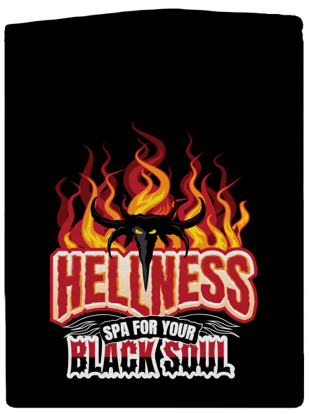 Hellness dámska mikina na zips Black