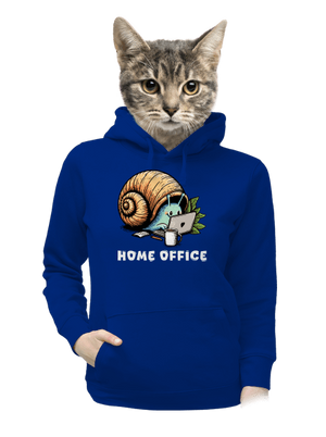 Slimákov home office dámska mikina klokanka Royal Blue Mal