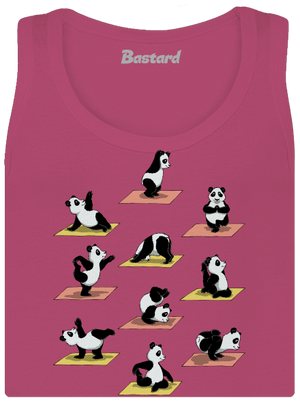 Pandia jóga dámske tielko klasické Magenta