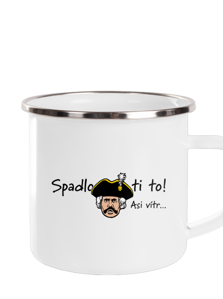 Spadlo ti to plecháčik White
