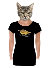 dámske tričko s lemom