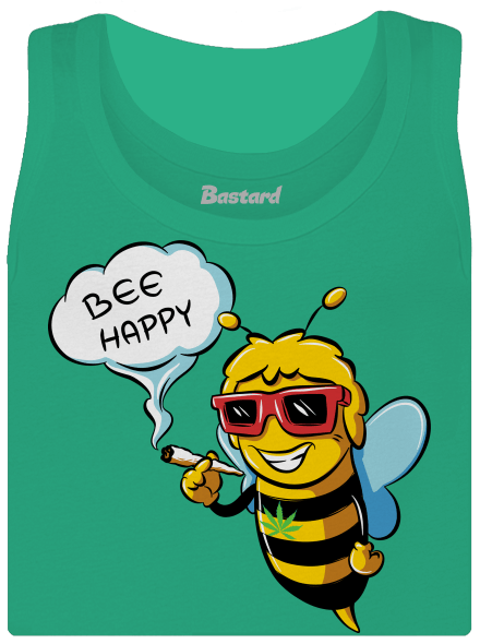 Bee happy dámske tielko klasické Mint Mal
