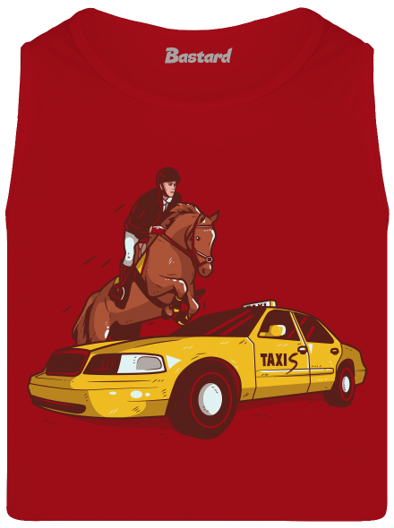 Taxis pánske tielko Red