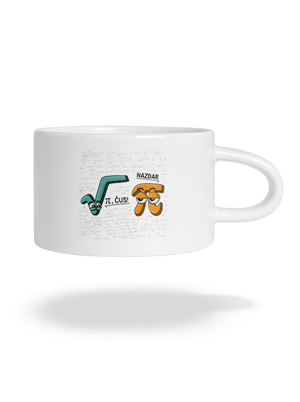 Pí, čus! hrnček makronka White