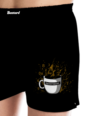 Hackpresso  pánske trenky Black