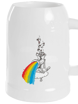 Ako vzniká dúha polliter White