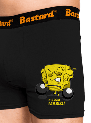 Nie som maslo boxerky Black