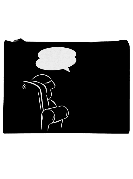 Alergény u psychológa taštička Black