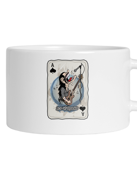 Ace of Spades hrnček makronka White