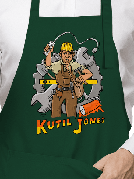 Kutil Jones zástera Bottle Green