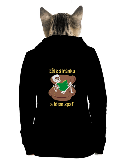 Ešte stránku dámska mikina na zips Black