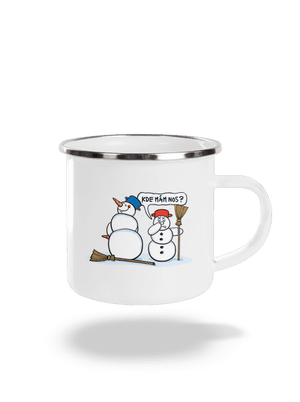 Kde mám nos? plecháčik White