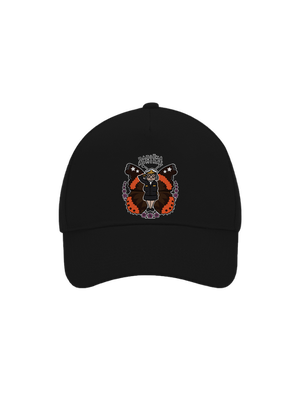 Babička admirál šiltovka baseballka Black