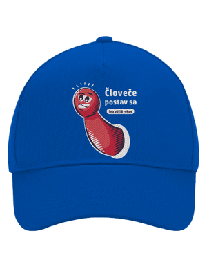 Človeče postav sa šiltovka baseballka Bright Royal