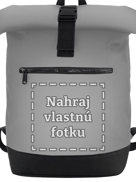 Vlastná potlač batoh Grey Marl