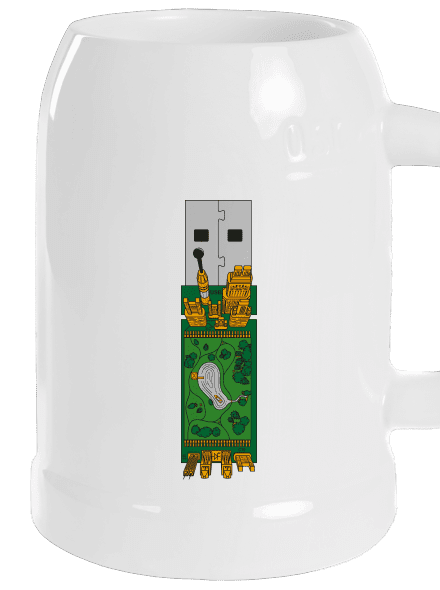 USB city polliter White