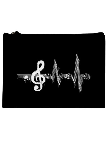 Žijem muzikou taštička Black