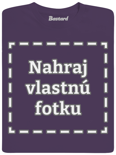 Vlastná potlač pánske tričko Urban Purple