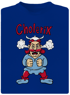 Cholerix pánske športové tričko Royal Blue Mal