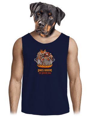 Čo Doom dal pánske tielko French Navy