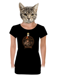 dámske tričko s lemom
