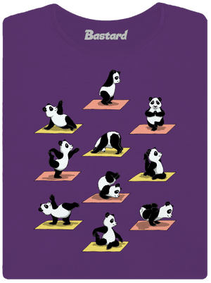 Pandia jóga dámske tričko prémium Purple