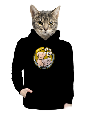 dámska mikina klokanka