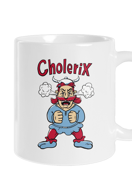 Cholerix klasický hrnček White