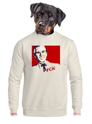 unisex mikina bez kapucne