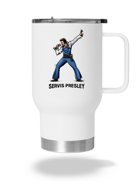 Servis Presley termohrnček White