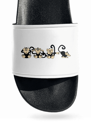 Opica šľapky White