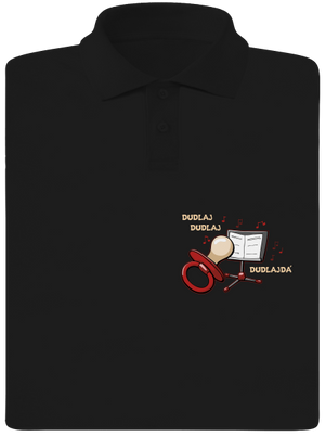 Dudlajdá pánska polokošeľa Black