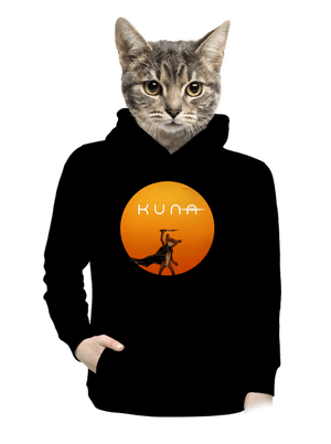 dámska mikina klokanka