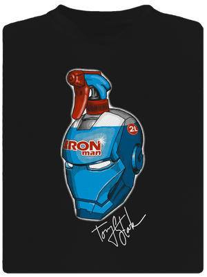 Čistič okien pánske športové tričko Black