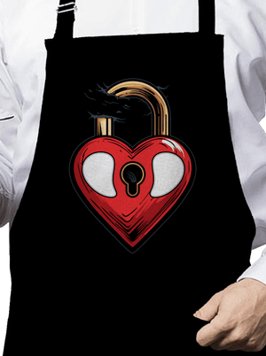 Zámok lásky zástera Black