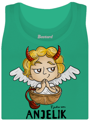 Anjelik dámske tielko klasické Mint Mal
