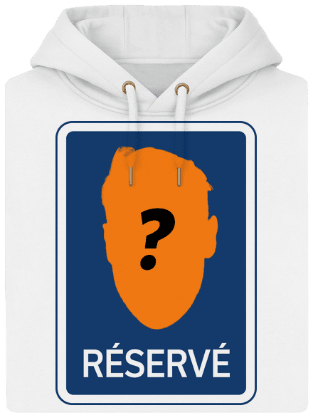Značka réservé unisex mikina premium Snowwhite