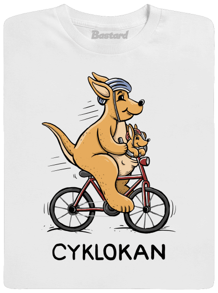 Cyklokan detské tričko White